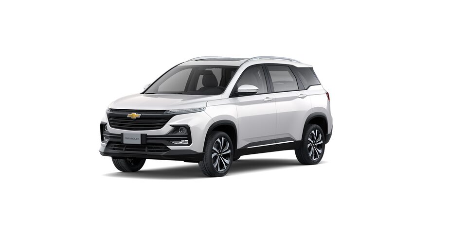 Nueva SUV Chevrolet Captiva 2025, tu camioneta familiar favorita en color blanco