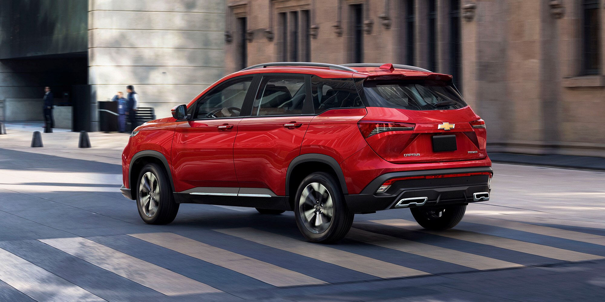 Exclusivo diseño exterior de la nueva Chevrolet Captiva versión ICE