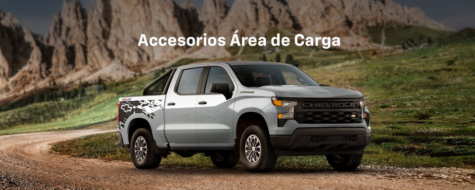 Accesorios de carga para tu camioneta de trabajo, Chevrolet Silverado Turbo 2025, tracción 4x4 y robusta capacidad de carga